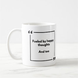De Café Caneca Positividade - alimentada por pensamentos f