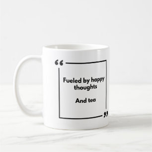 De Café Caneca Positividade - alimentada por pensamentos f