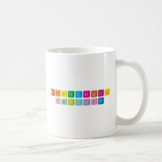 De Café Caneca pré-escolar do professor