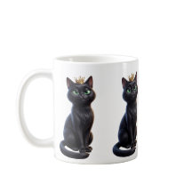 Caneca Premium Royal Black Cat