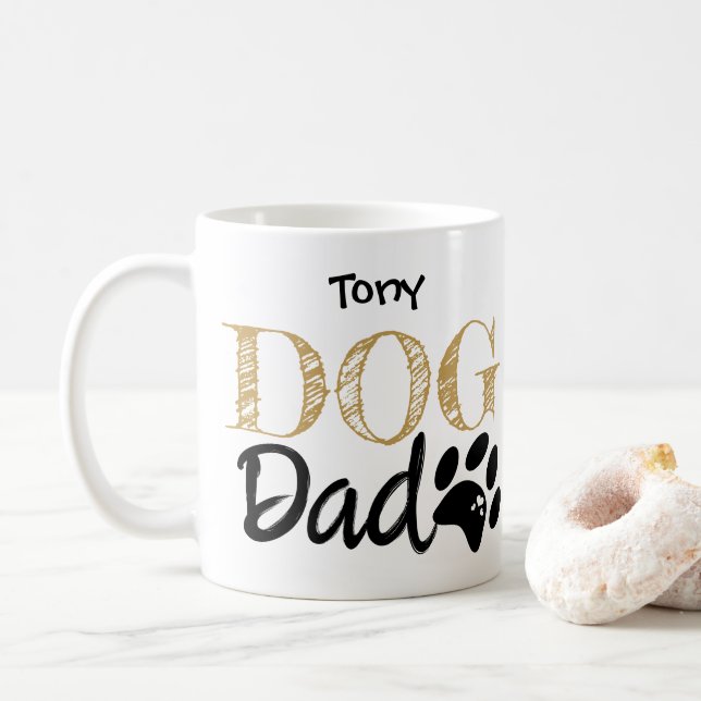 De Café Caneca presente para o dia dos pais com impressão  (Com Donut)