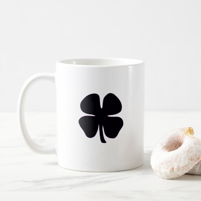 De Café Caneca preta (Com Donut)