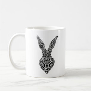 De Café Caneca preta da lebre