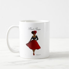 De Café Caneca preta dos Pinups - Carmen