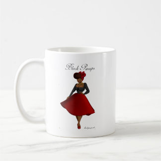 De Café Caneca preta dos Pinups - Carmen