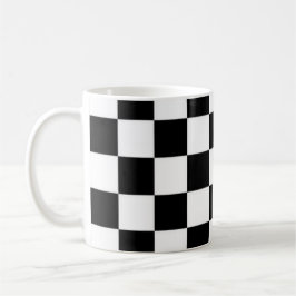 De Café Caneca preta e branca