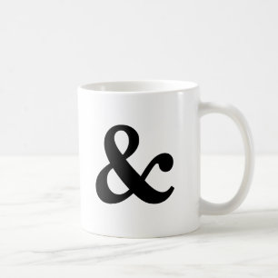 De Café Caneca preto e branco do Ampersand