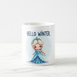 De Café Caneca Princesa do Inverno Olá
