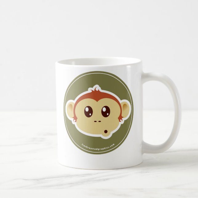 De Café Caneca principal do macaco (Direita)