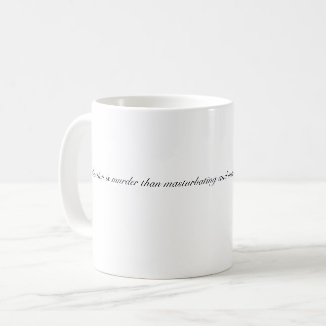 De Café caneca pro aborto (Frente Esquerda)