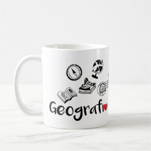 De Café Caneca Profissão Geografia 325ml