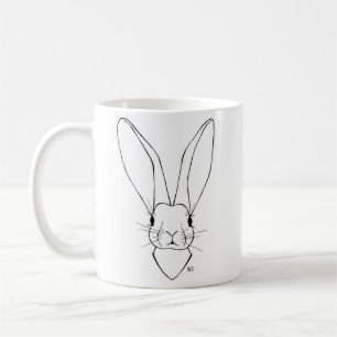 De Café Caneca Pudgy do coelho