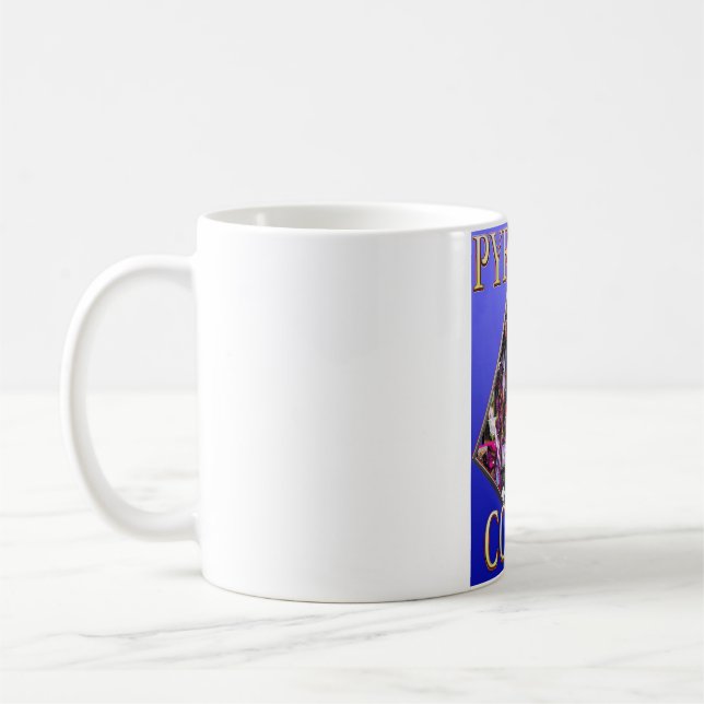 De Café Caneca Pyramid Comics - Fundo Azul (Esquerda)