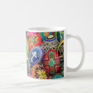 De Café caneca pysanky - personalizada