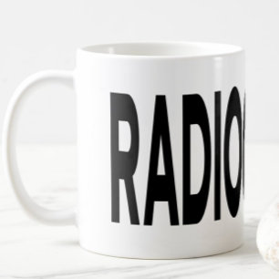 De Café Caneca RADIOGRAFIA Tipografia Preta