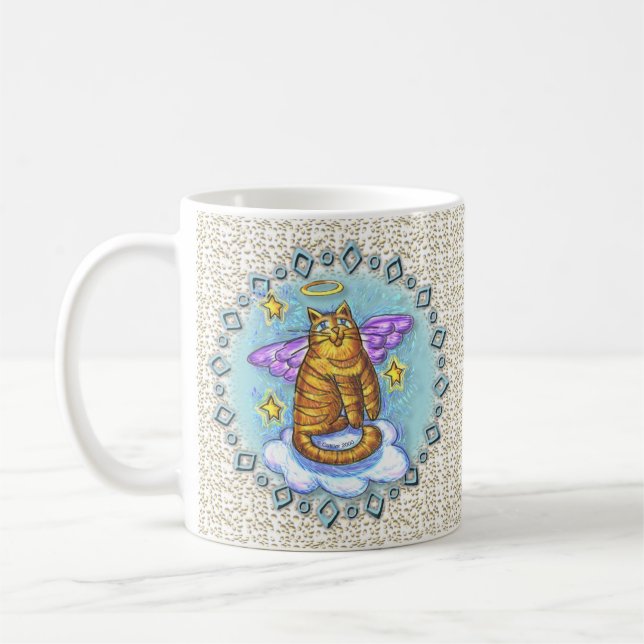 De Café Caneca Rambo Kitty Cat Angel (Esquerda)