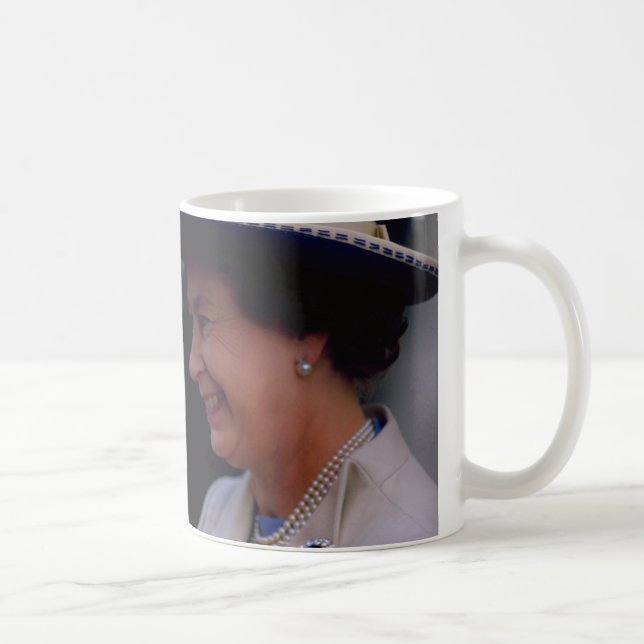 De Café Caneca real da rainha Elizabeth II (Direita)