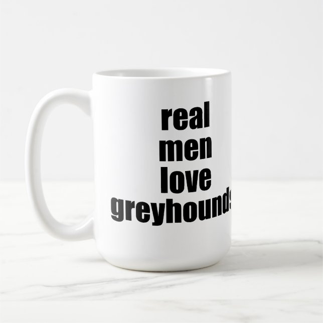 De Café Caneca real dos galgos do amor dos homens (Esquerda)