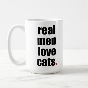 De Café Caneca real dos gatos do amor dos homens