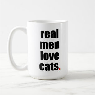 De Café Caneca real dos gatos do amor dos homens