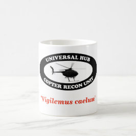 De Café Caneca Recon da unidade do helicóptero universal