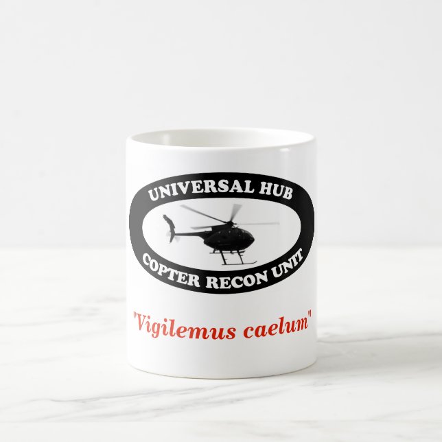 De Café Caneca Recon da unidade do helicóptero universal (Centro)