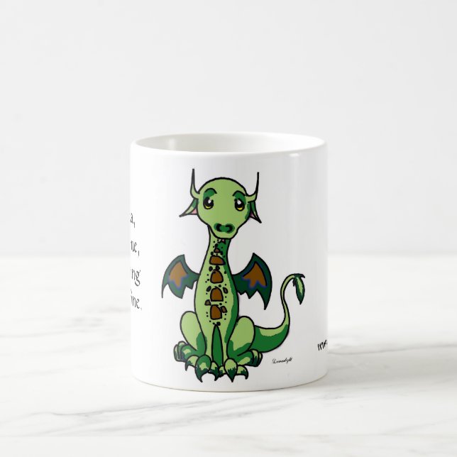 De Café Caneca reconfortante do dragão (Centro)