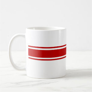 De Café Caneca Red Stripe