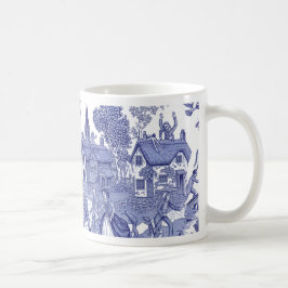 De Café Caneca Regency Undead Blue Willow
