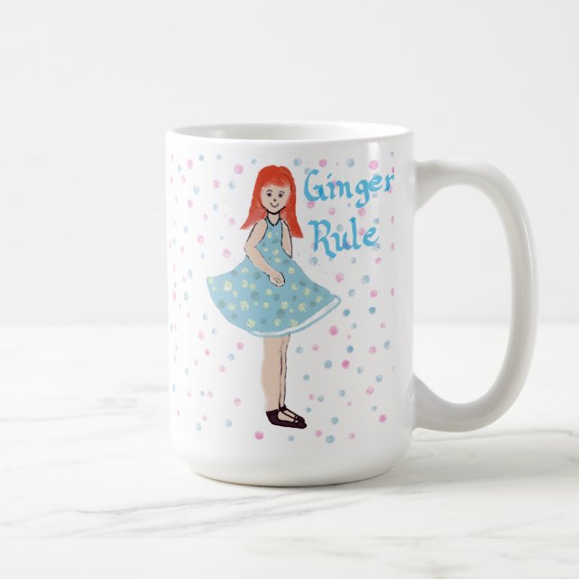 De Café Caneca "Regra da Ginger" Menina Fofa (Direita)