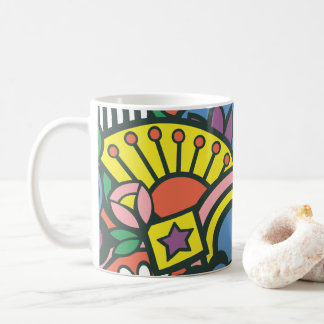 De Café Caneca retro da elevação e do brilho