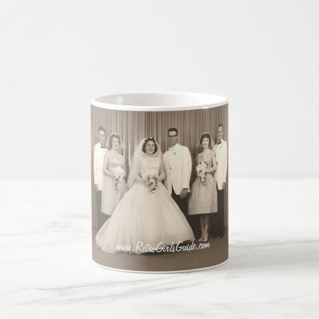 De Café Caneca retro do casamento (Centro)