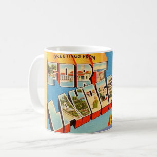 De Café Caneca Retro Ft Lauderdale Flórida