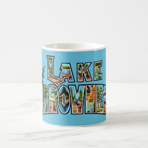 De Café Caneca Retro Lago Arrowhead