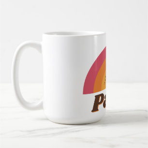 De Café Caneca Retro Paris Anos 70 Pôr do Sol Torre Eiffel