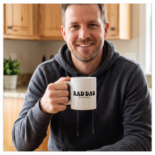 De Café Caneca Retro Rad Dad Est.