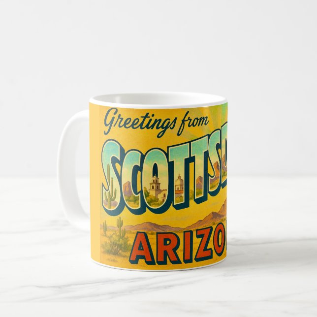 De Café Caneca Retro Scottsdale Arizona (Frente Esquerda)
