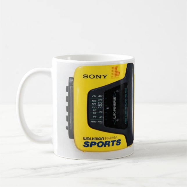 De Café Caneca Retrô Walkman (Esquerda)