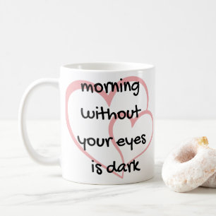 De Café caneca romance