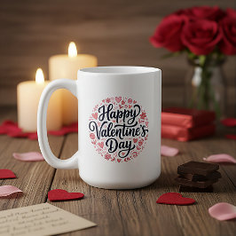 De Café Caneca Romântica do Dia dos Namorados para Namorad