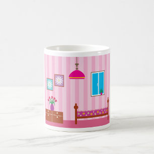 De Café Caneca Rosa