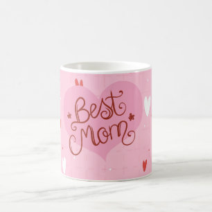 De Café Caneca Rosa Coração Melhor Mãe