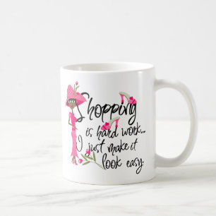 De Café Caneca Rosa Escura