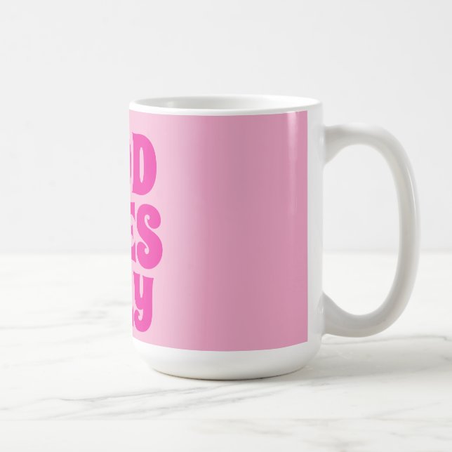 De Café caneca rosa fofa que instantaneamente faz você sor (Direita)