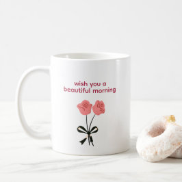 De Café Caneca Rosa Manhã Bonita