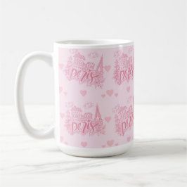 De Café Caneca Rosa Paris