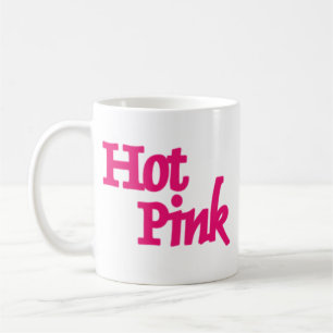 De Café Caneca Rosa Quente