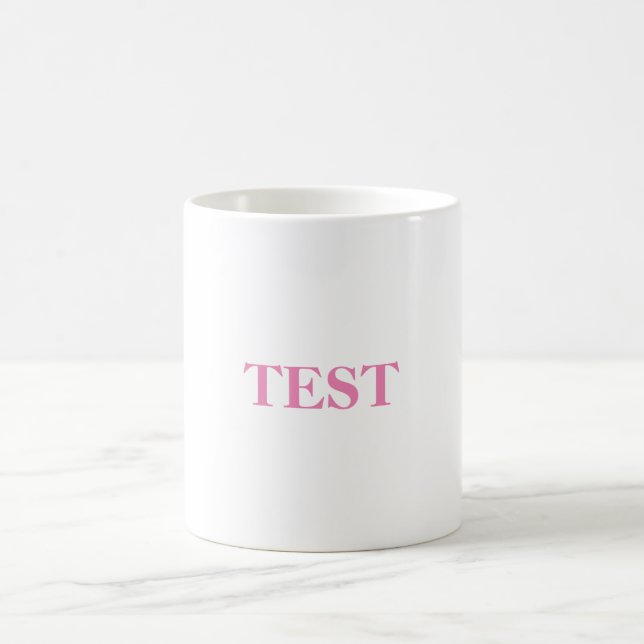 De Café Caneca Rosa Teste (Centro)