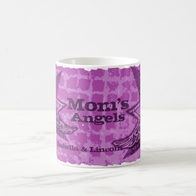 De Café Caneca roxa Anjos da Mamãe nas estrelas (Centro)