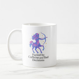De Café Caneca Sagitário Zodíaco – Alimentado por Cafeína